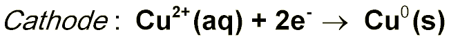 Cathode Reaction